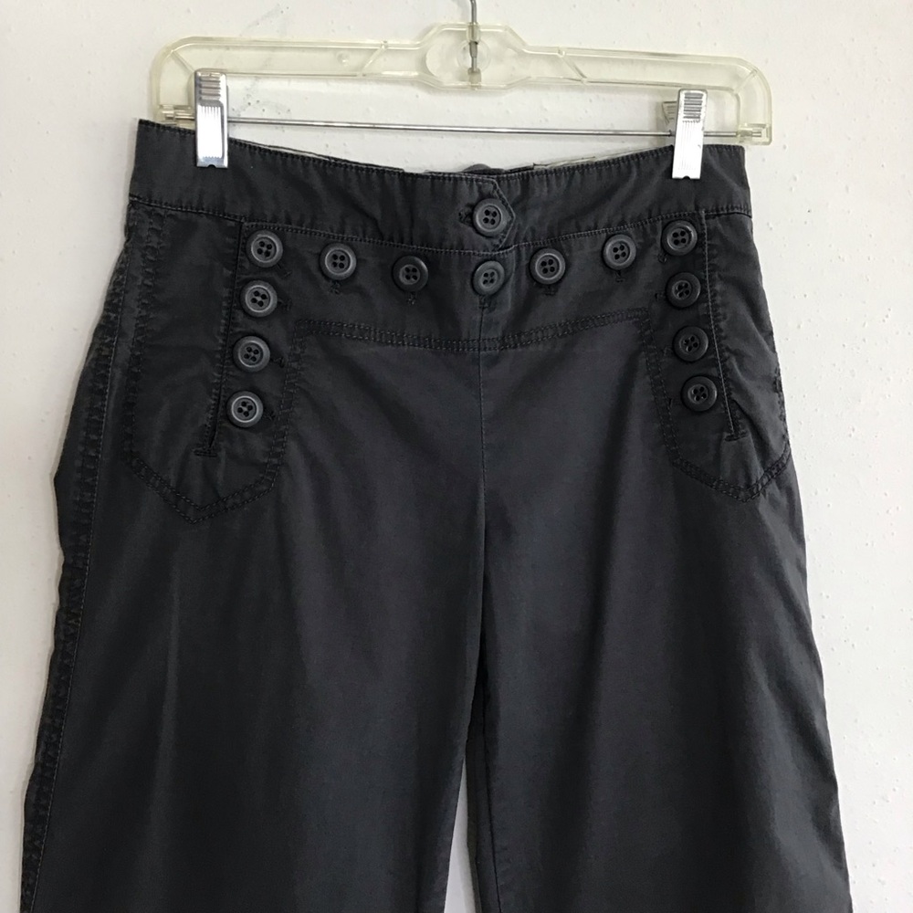 Women's Black Boot Cut Pants - Picture 6 of 12